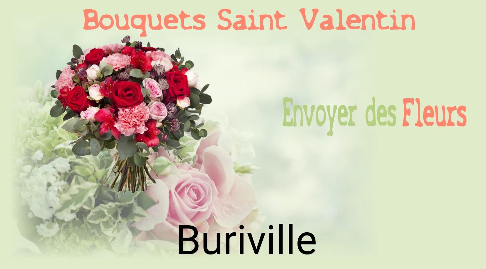 Roses de Saint-Valentin livrées à Buriville